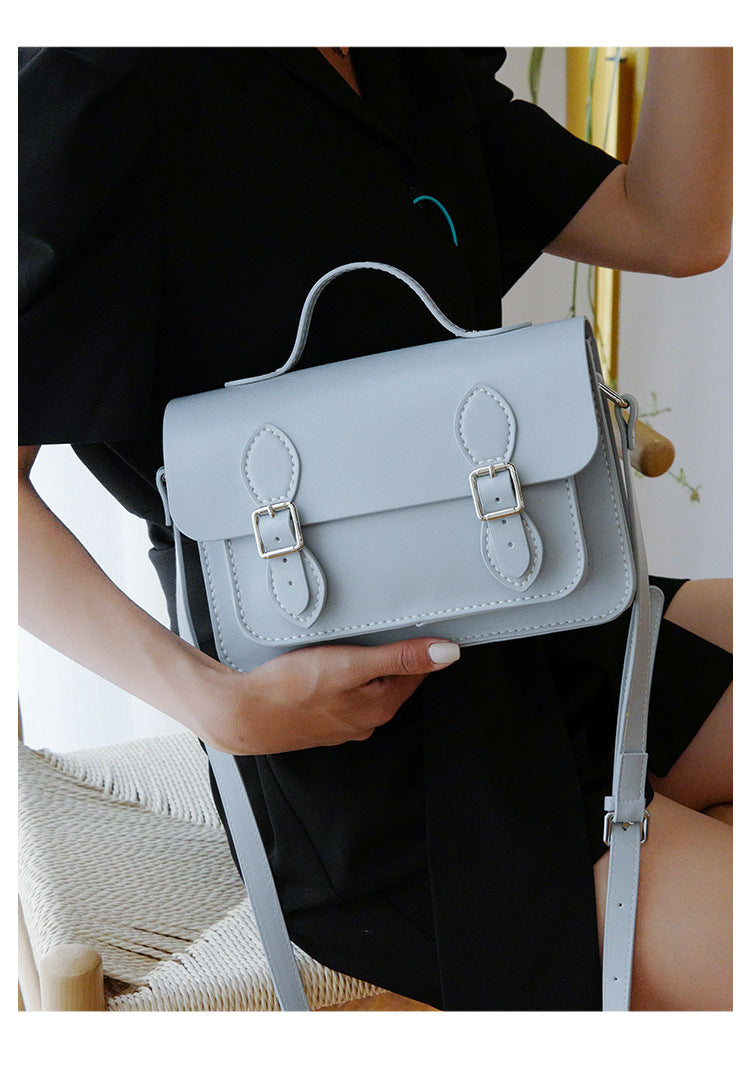 Custom Handmade Bag, British Cambridge Bag, Women's Handheld Shoulder Crossbody Bag, DIY Handmade Small Square Bag Material Kit